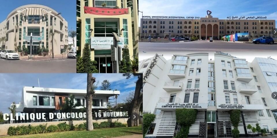 Cliniques et centres oncologie à Rabat